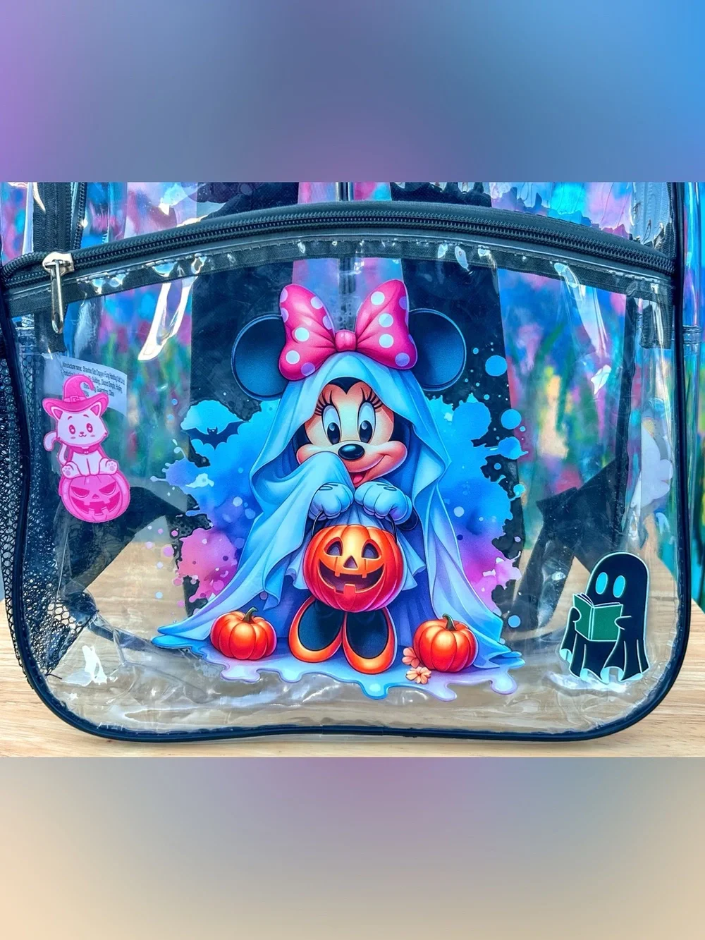 MINNIE MOUSE & Friends Clear Backpack 15”